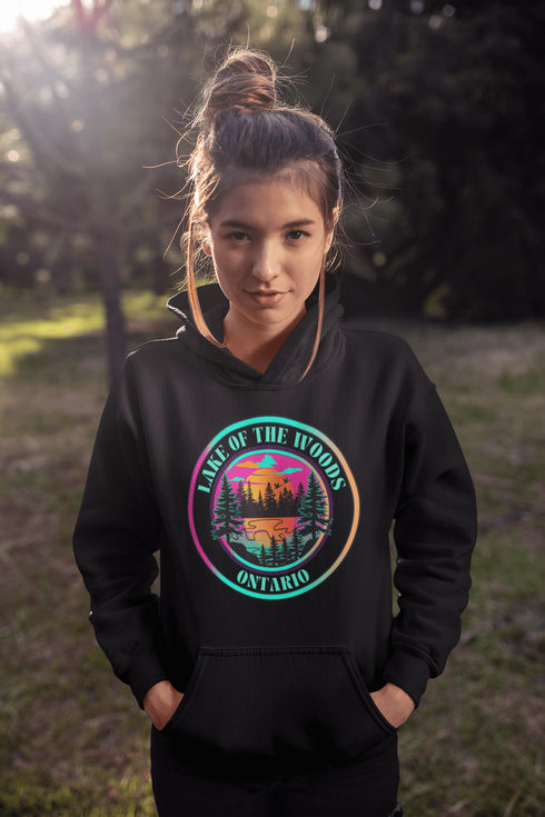 Lake Hoodie-Lake Of The Woods-Blue
